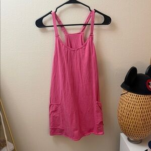 Amazon Pink Midi Dress